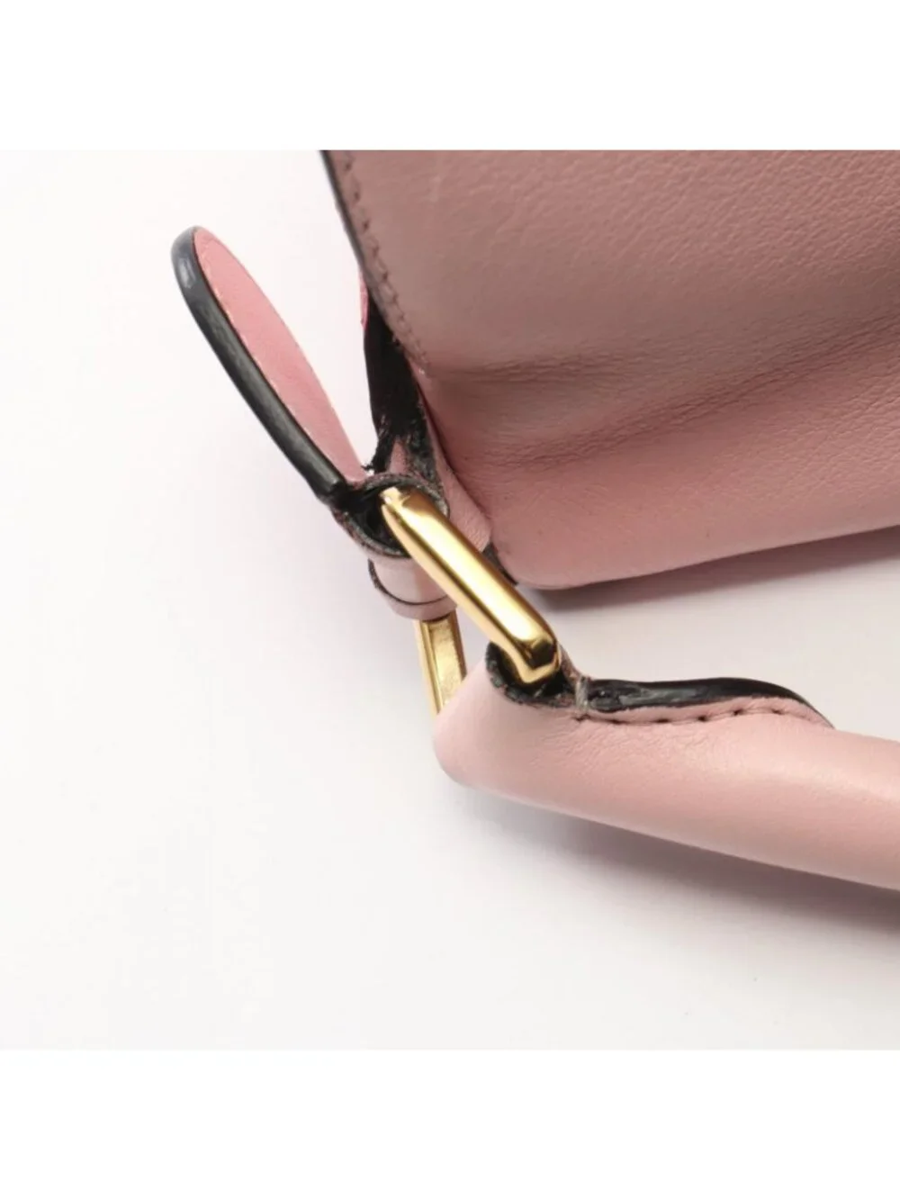 Loewe Handbag Puzzle Bag 2-Way Pink Leather